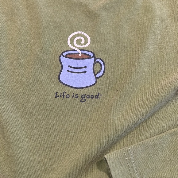 Life is good, coffee vintage M - Picture 2 of 3